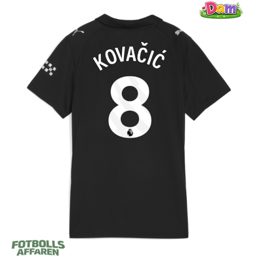Manchester City Mateo Kovacic #8 Bortatröja Kvinnor 2025-26 Kortärmad
